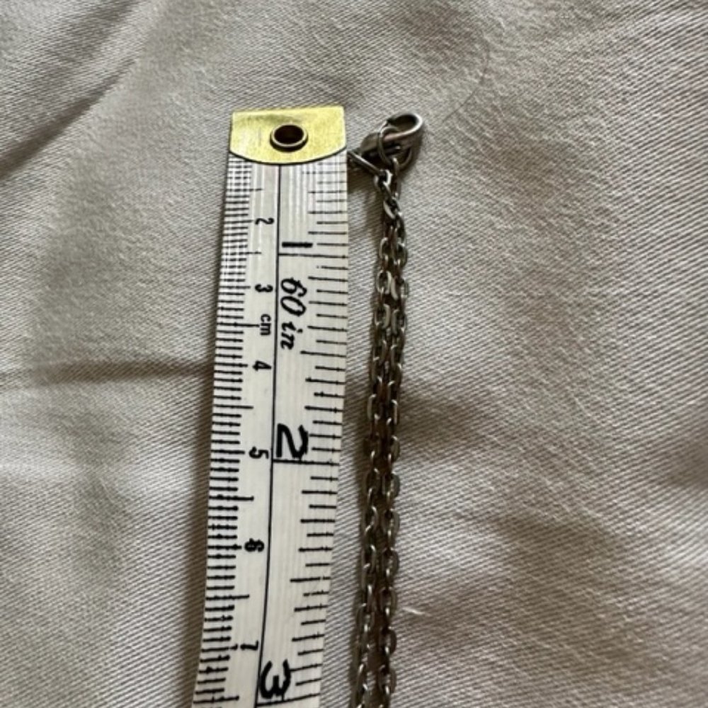 Silver Type Chain 14" - Picture 3 of 7